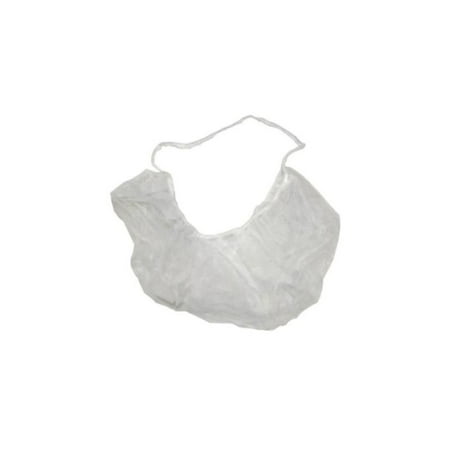 Ambitex Polypropylene Beard Nets  White  100/Pack (BRD1000)
