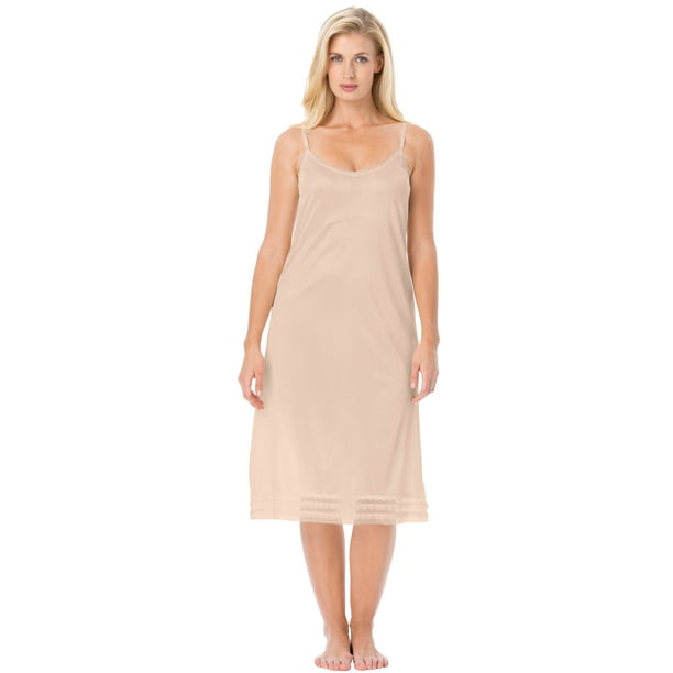 Comfort Choice Women's Plus Size Full Slip SnipToFit Full Slip