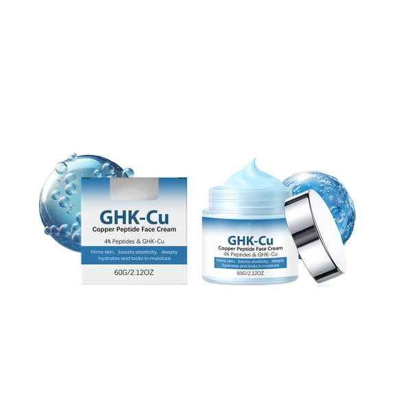 Copper Peptide Face Cream, Anti-Ageing Cream 100 g, Anti-Aging Face Cream with Copper Peptide