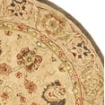 thumbnail image 3 of SAFAVIEH Anatolia Venice Traditional Wool Area Rug, Beige, 4' x 4' Round, 3 of 3