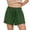 Green, variant on TrendOFT Womens Casual Summer Shorts Solid Color Fashion Lace Up Loose Lounge Shorts Women Athletic Shorts Green S