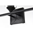thumbnail image 6 of Living District Harris 3-Light Iron & Glass Bath Sconce in Black/Clear, 6 of 6