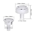 thumbnail image 2 of Cateissary Pulsador de inodoro compatible con ABS Storm33A: repuesto para el mecanismo de descarga Siamp S Accesorios de baño A, 2 of 6