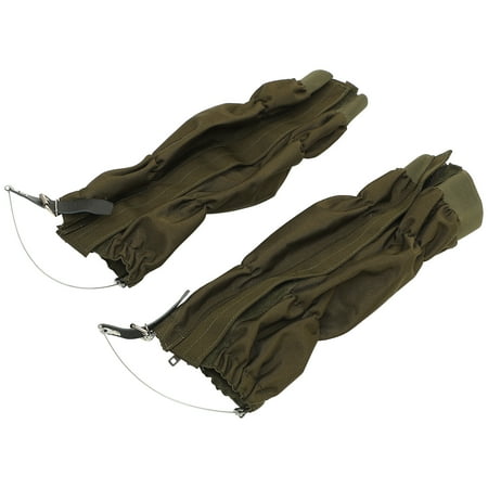 Waterproof Calf Gaiters Snow Snake Slippers Men and Women Man Olive Green