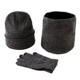 thumbnail image 2 of Cozy Winter Accessories Set Knitted Cap Scarf Gloves Bundle for Family Ideal Gift for Christmas Holiday Season Scarf a Hat Gloves, 2 of 4