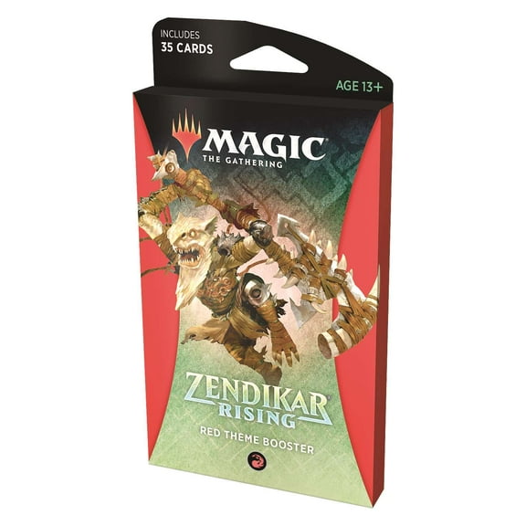 MtG Zendikar Rising Red Theme Booster Pack