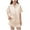 Beige, variant on Girls Silk Satin Pajama Set 2 Piece Short Sleeve Button Down Pjs Top and Short Sets Soft Sleepwear Nightwear for Teens Girls 5-15 Years