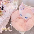thumbnail image 4 of Peluche de dibujos animados de gran tamaño Sanrio Kawaii, cojín de enmirclement completo cálido, muñeca Cinnamoroll Mymelody Kuromi, regalo de juguete suave de Anime, 4 of 4