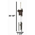 thumbnail image 2 of Western Country Cowboy Rustic Horse Saddle Decorative Wind Chime Garden Accent, 2 of 10