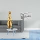 thumbnail image 2 of Organizador de mesa de dorado, escultura decorativa, centro de mesa, soporte de control remoto de madera, adorno retro de animal para decorac, 2 of 8
