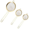 thumbnail image 4 of 3pcs Stainless Steel Kitchen Strainers Fine Mesh Strainers for Tea Coffee Food Flour, 4 of 8