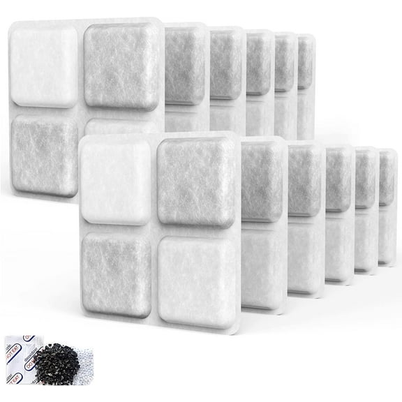 SAMANIJA 12-Piece Pet Food Storage Bag, Compatible with Petlibro Automatic Cat Dog Feeders, 12 Case