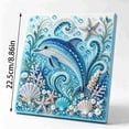 thumbnail image 3 of DIY Sea Diamond Art Kits, 3D Beaded Painting Art Kits for Adults, Diamond Crystal Gem Art for Home Wall Porch Decor & Hand‑Make Gift, 3 of 6