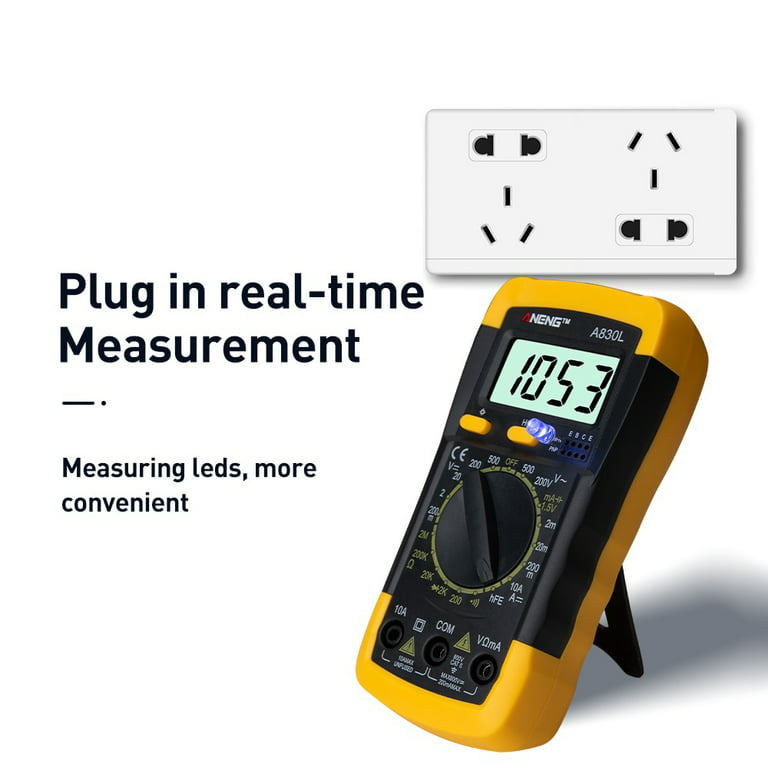 Volt Ohm Meter, Multimeter, Powerful and Dependable for School Graduate  School Home Laboratory