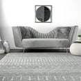 thumbnail image 4 of nuLOOM Moroccan Blythe Dark Grey 8' Transitional Square Rug, 4 of 4