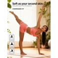 thumbnail image 4 of Two-Piece High-Waist Yoga Set For Women, Stretch Fitness Leggings, Gym Workout Ensemble, Waist-Cinching And Buttock-Lifting Sports Shorts, Suitable For Yoga, Fitness Training, Running And Cycling., 4 of 7
