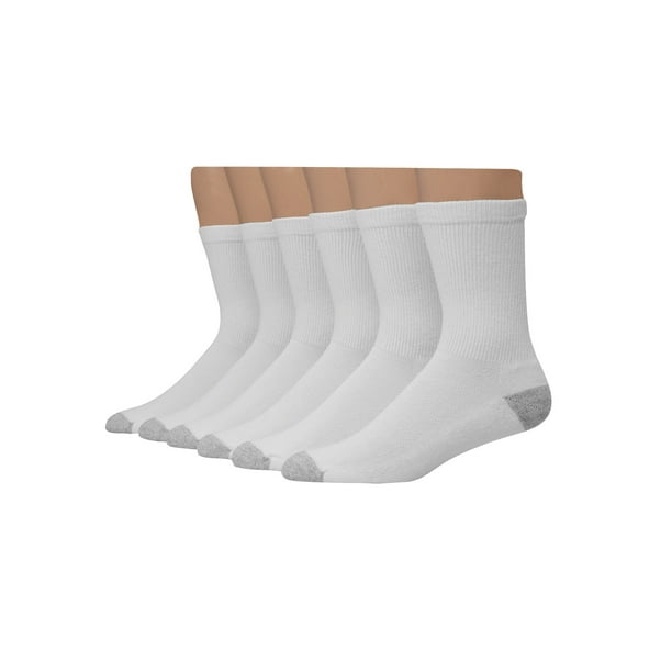 Hanes Men's Ultimate XTemp Crew Socks, 6 Pack