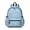 Paisley and Damask Blue Pattern, variant on Paisley and Damask Red Pattern Cute School Backpack with Padded Back and Adjustable Shoulder Straps 13.4"x11"x4.7"