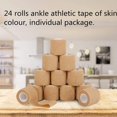 thumbnail image 3 of 24 Packs Self Adherent Cohesive Wrap Bandages 2'' Wide, 5 Yards, First Aid Tape,Elastic Self Adhesive Tape,All Sports Athletic Tape, Non-Woven Bandage,Breathable Wound Tape,Skin Colour Athletic Tape, 3 of 5