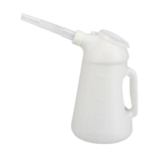 Jarra con pico vertedor, con tapa, jarra a prueba de fugas, dispensador de jarra, jarra medidora 2L