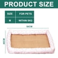 thumbnail image 2 of Apuakthei - Bonita alfombrilla para cama de perro, arena para gatos refrescante, colchón para jaula de perro, suministros para camas de mascotas, cama para jaula de mascota con soporte firme para, 2 of 7