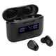 thumbnail image 3 of Auriculares inalámbricos Bluetooth 5.0 deportivos, manos libres, intraaurales con pantalla digital (negros), 3 of 14