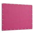 thumbnail image 1 of Linon Tableau d'Affichage en Toile de Jute Rose Vif, 1 of 14