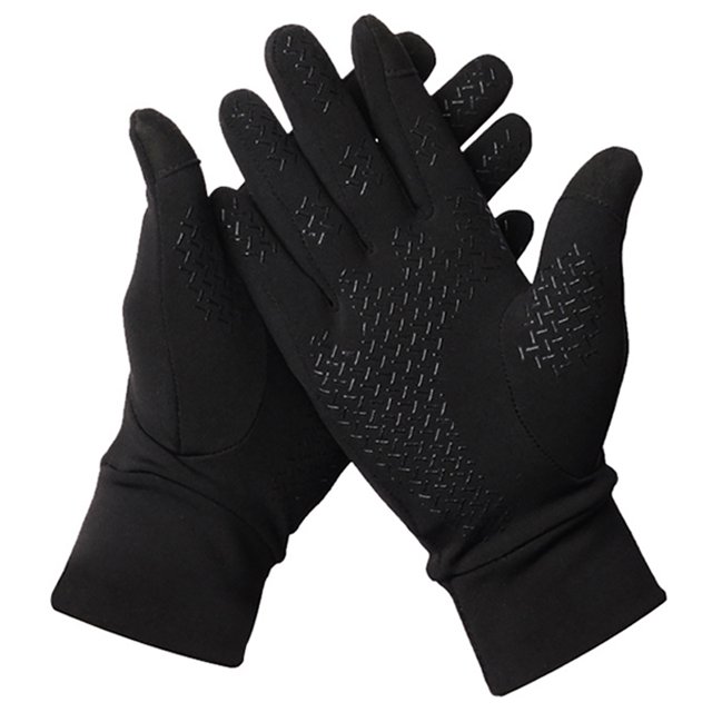 Bangcool Gants à Écran Tactile Unisexe en Polyester : Gants Antidérapants pour Temps Froid Gants pour Textos