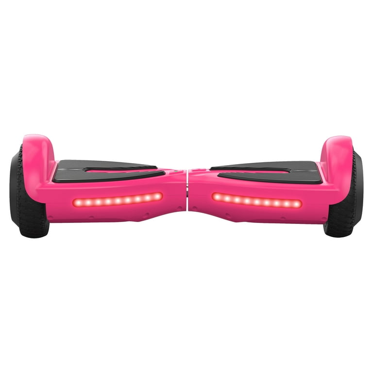 Voyager Hover Flow Pink Hoverboard with Lights for Kids Ages 5 Walmart