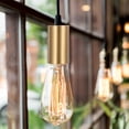thumbnail image 3 of LOLIPPYY lamp bulb holder base Lamp Finial Golden for Office Decor 1Pack, 3 of 8