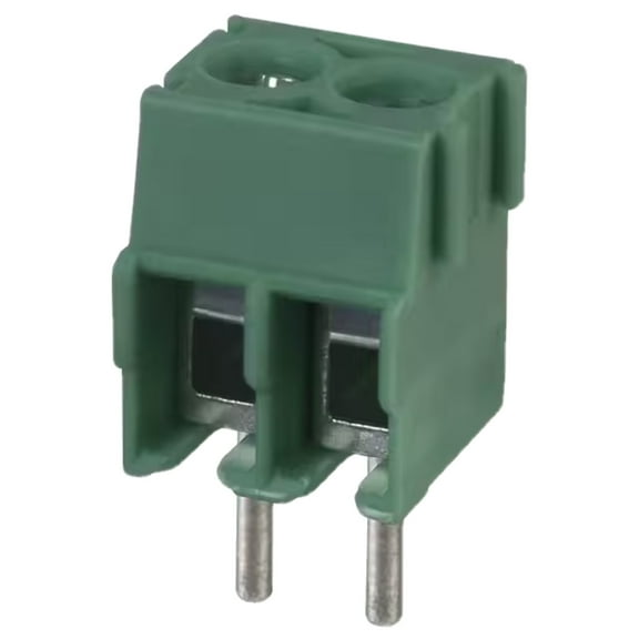 Pack of 4 1984617 Connector 2 Position Wire to Board Terminal Block Horizontal with Board 0.138 (3.50mm) Through Hole :Rohs
