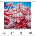 thumbnail image 2 of Independence Day Of The United States Flag 4 Piece Shower Curtain Sets, with Non-Slip Rugs, Toilet Lid Cover And Bath Mat, for Bathroom Decor Set, 2 of 8