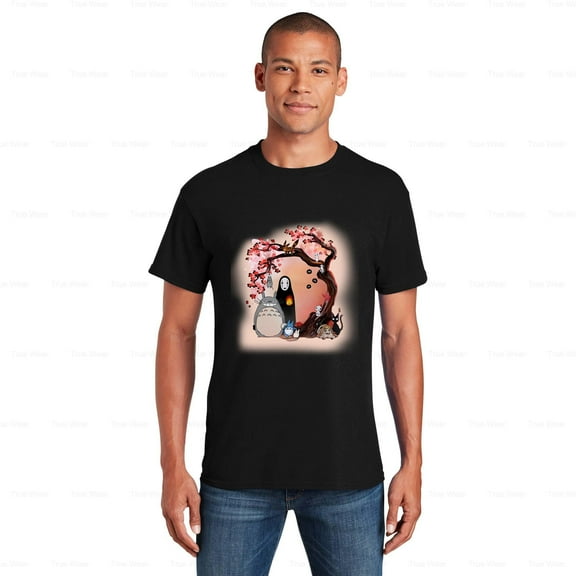 WéarCLOTHING Studio Ghibli Hayao Harajuku T-Shirts Women, Totoro, Miyazaki, Graphic, Anime , for Unisex, up to size 5XL