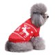 thumbnail image 4 of Suéter navideño para mascotas, ropa festiva para cachorros, abrigo de invierno para perros pequeños, para fiestas navideñas, festivales (rojo, S), 4 of 8