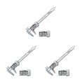 thumbnail image 4 of sweethay Calibrador Vernier LCD 0-150mm, micrómetro de medición, medidor de medición doméstico de plástico, regla portátil con batería Type1 NO1, 4 of 6