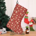 thumbnail image 4 of Christmas Stockings,Red Christmas Gingerbread and Mitten Pattern Stockings Christmas,14.8'' Xmas Stockings,Christmas Party Favors,Christmas Party Decorations,Christmas Stockings Personalized, 4 of 5