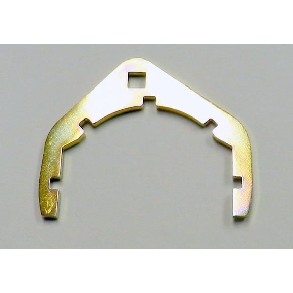 Shower Drain Wrench, 4&8 Tab, Brass, Drain Nuts, Six Sided, Black and White, ABS & PVC