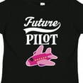 thumbnail image 4 of Inktastic Future Pilot Girls Airplane Career Girls Toddler T-Shirt, 4 of 5