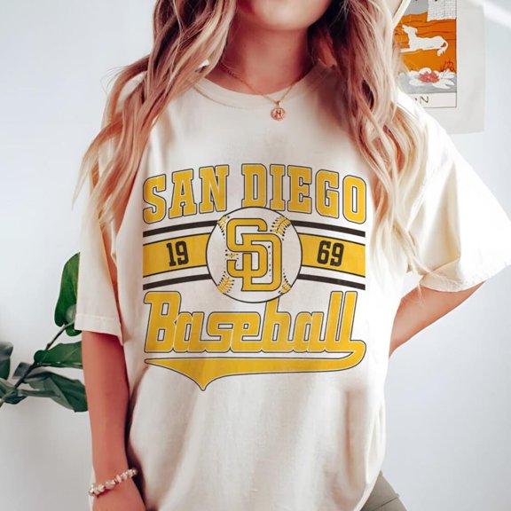 Vintage San Diego Baseball T-shirt, San Diego Team Fan Apparel Fan Shirt