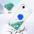 thumbnail image 4 of GANGXUN Funda Glitter Líquida para iPhone 17 Air con Anillo Brillante, TPU Antichoques y Esquinas Reforzadas, Soporte, 4 of 6