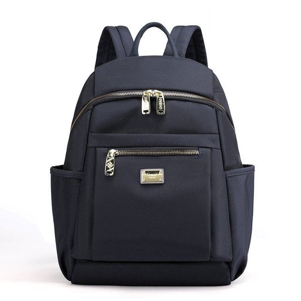 Mochila de tela Oxford para mujer, mochila impermeable de moda para mujer, bolso de viaje de lona de gran capacidad para verano