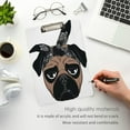 thumbnail image 5 of FMSHPON Funny Dog Pug Clipboard Hardboard Wood Nursing Clip Board and Pull for Standard A4 Letter 13x9 inches, 5 of 8