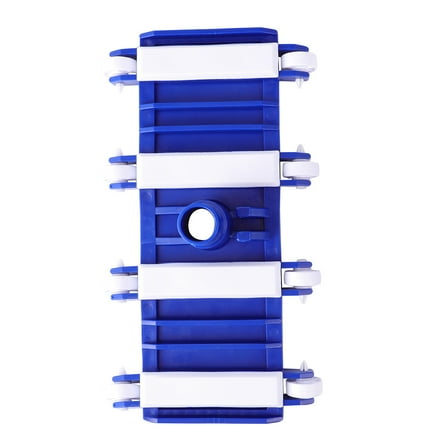 FRCOLOR  Plastic Suction Head Swimming Pool Vacuum Hose Water Fountain Brush Kit Cleaner