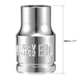thumbnail image 4 of Unique Bargains Douille Peu Profonde Externe E10 pour Torx 3/8 Pouces, Acier Cr-V, 4 of 4
