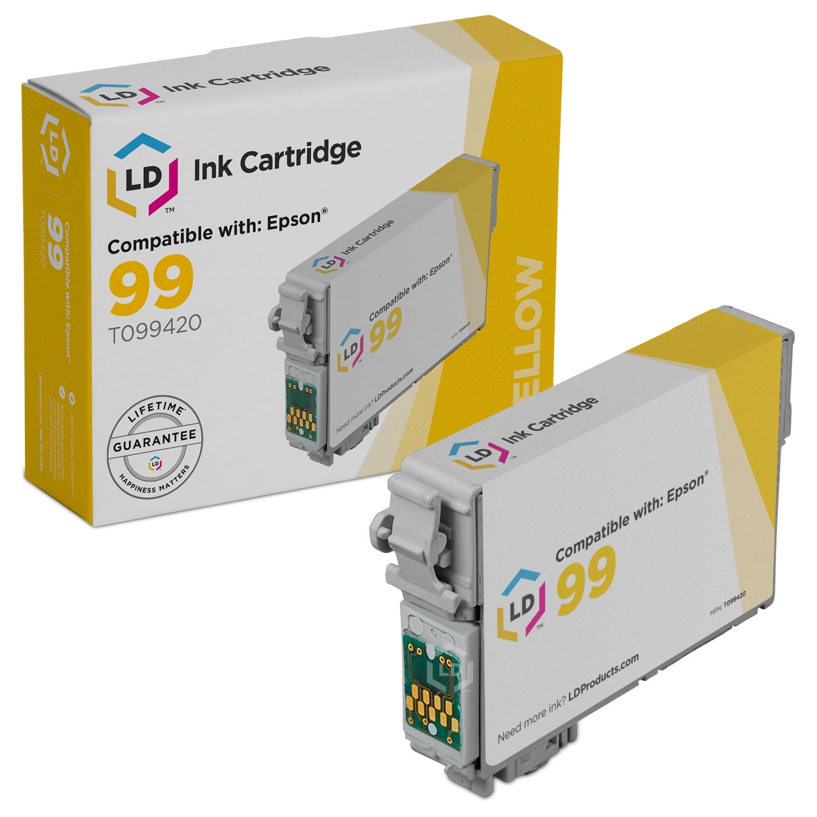 Ld Remanufactured Replacement For Epson T0994 Yellow Cartridge Includes 1 T0994 Magenta For Use In Artisan 700 710 725 730 800 810 5 And 7 S Walmart Com Walmart Com