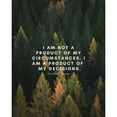 thumbnail image 3 of ArtsyQuotes 15x18 Black Modern Framed Museum Art Print Titled - Stephen Covey Quote: My Decisions, 3 of 5