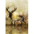thumbnail image 2 of Roko, Ken 11x14 White Modern Wood Framed Museum Art Print Titled - Calm Deer II, 2 of 4