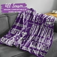thumbnail image 4 of Nurse Gifts for Women, Labor and Delivery Nurse Throw Blanket for Adults, Aunt, Sisters, Best Friends, 50 x 65 Inches, Purple, 4 of 6