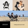 thumbnail image 4 of Arrowhead Outdoor Folding Hammock Chair with Detachable Footrest, 4 of 11