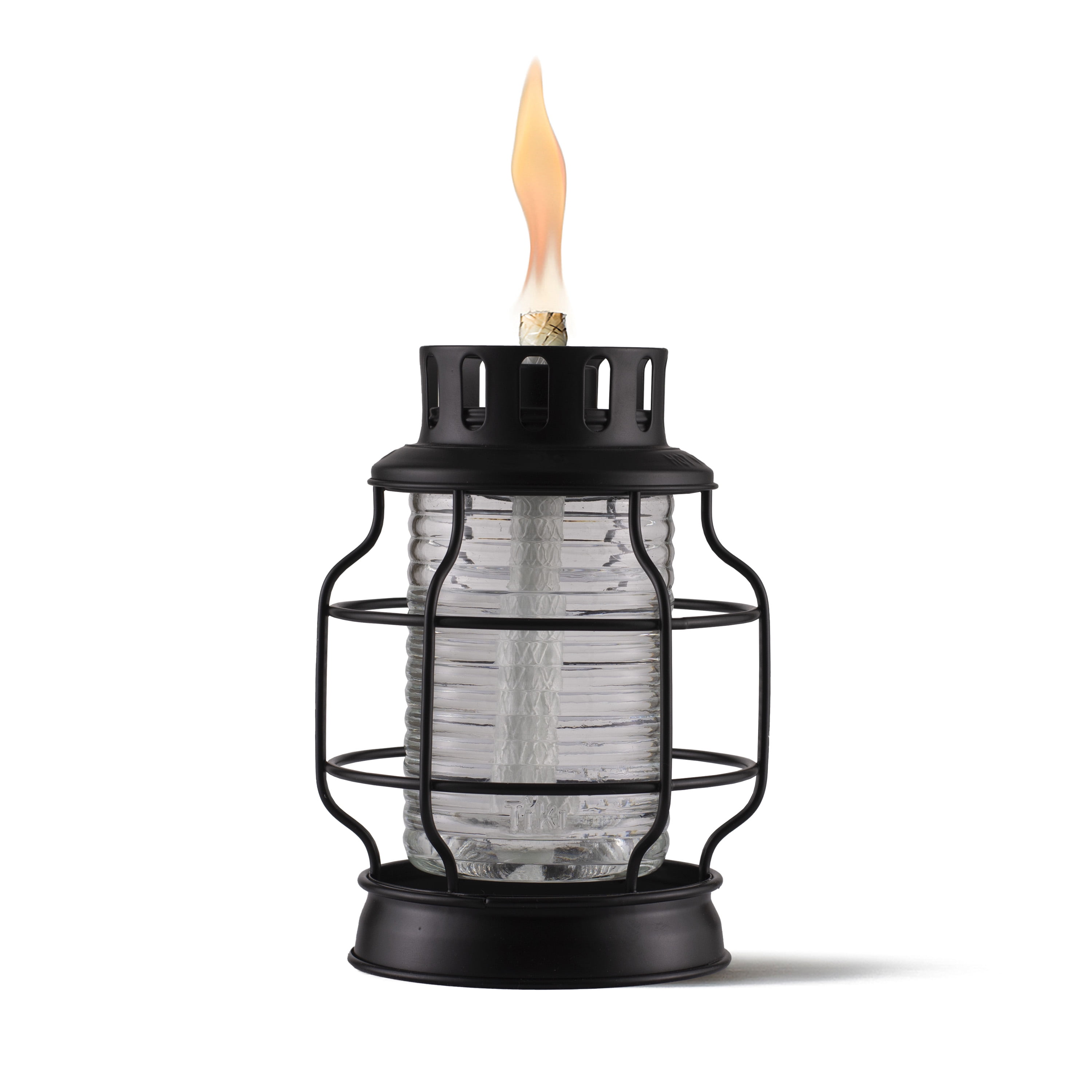 Oil Lantern Lamp Torch Stainless Steel Kerosene Round Camping Storm Emergency 